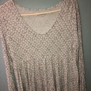mudd long sleeve blouse
